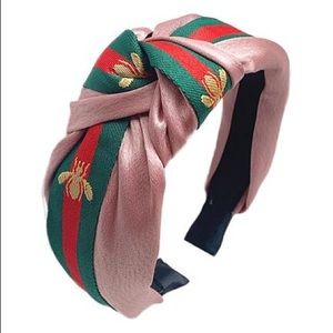 New Pink Bee headband